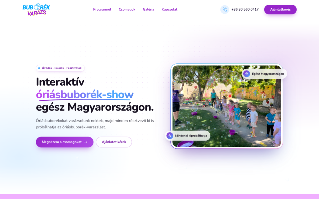 BuborékVarázs